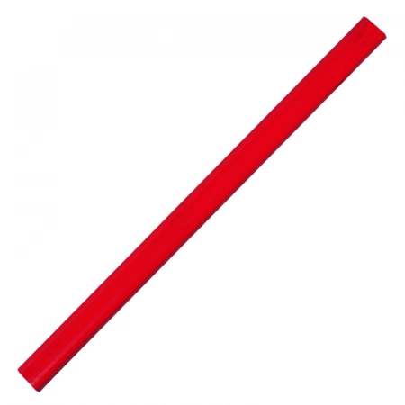 Ołówek stolarski z grawerem logo, czerwony 