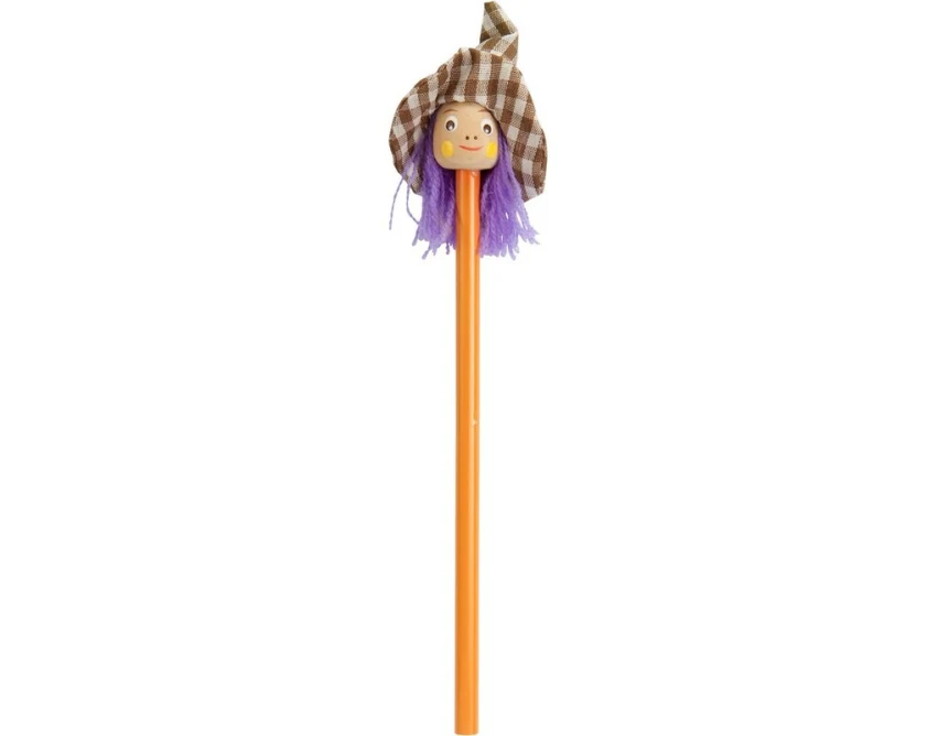 Ołówek czarownica z logo Neutralny Cooper, drewno