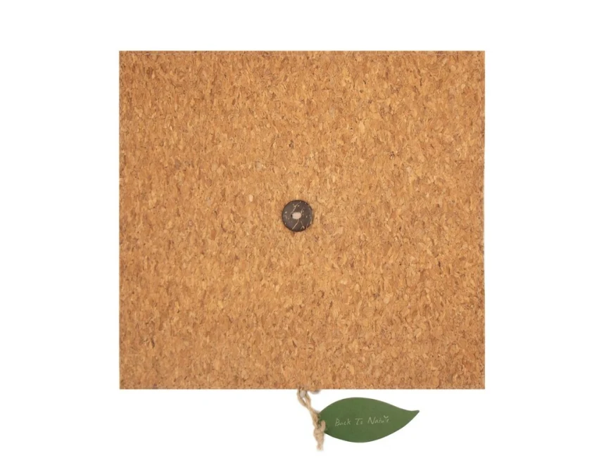 Eko zestaw szkolny Clark: korkowe etui, drewno, nadruk