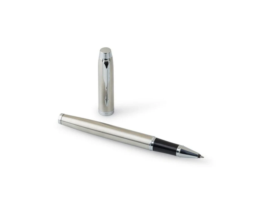 Parker IM srebrne pióro kulkowe z logo w pudełku