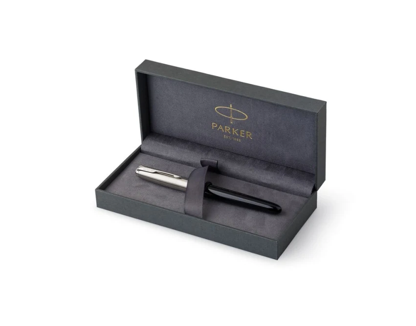 Czarne pióro Parker 51 z grawerem logo dla firm