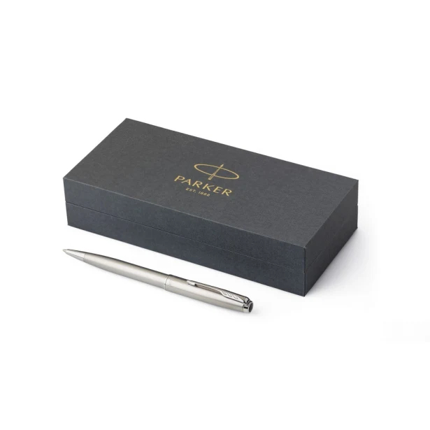 Długopis Parker Sonnet srebrny metalowy z grawerem logo