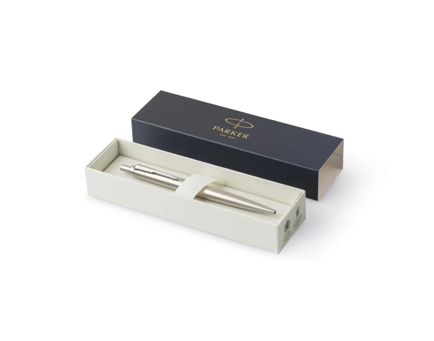 Srebrny długopis Parker Jotter XL z grawerem logo