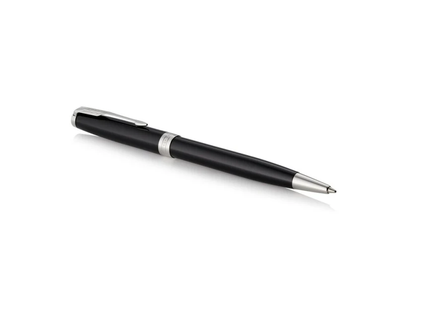 Czarny długopis Parker Sonnet z grawerem w pudełku