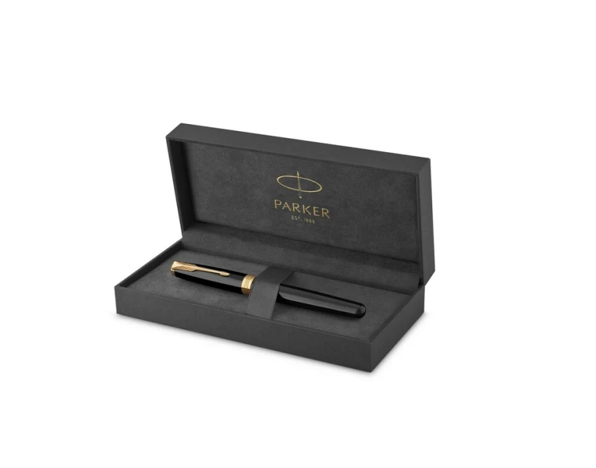 Pióro kulkowe Parker Sonnet czarne z grawerem, metal