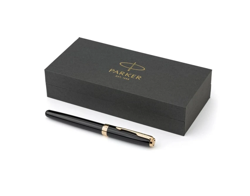 Pióro kulkowe Parker Sonnet czarne z grawerem, metal