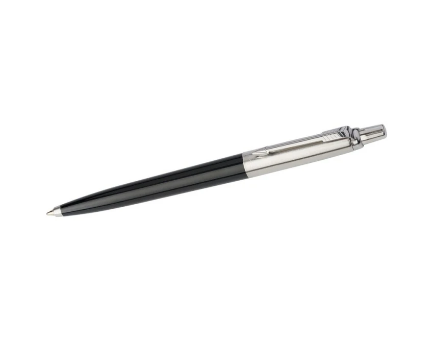 Parker Jotter czarny metalowy z grawerem logo w pudełku