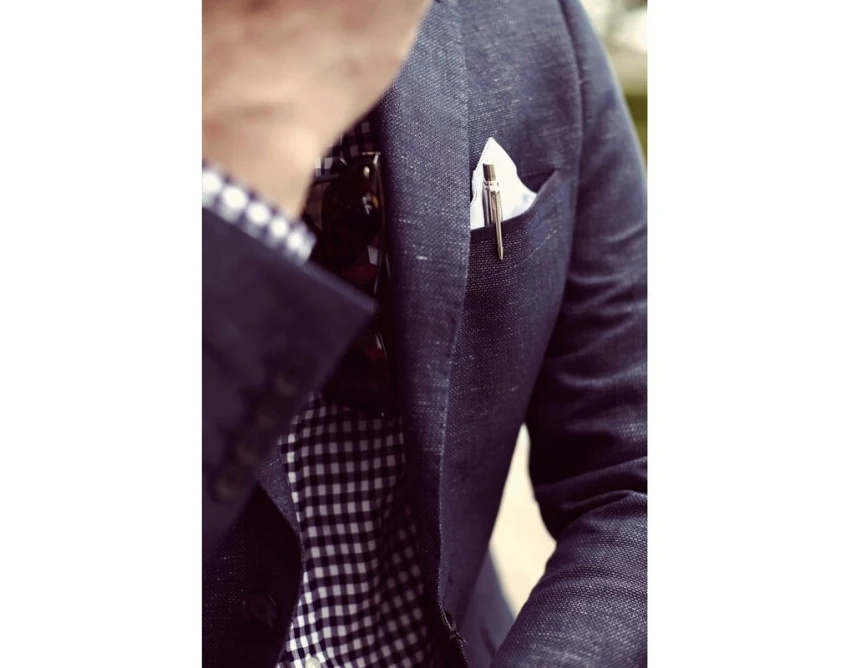 Srebrny długopis Parker Jotter z grawerem logo firmy