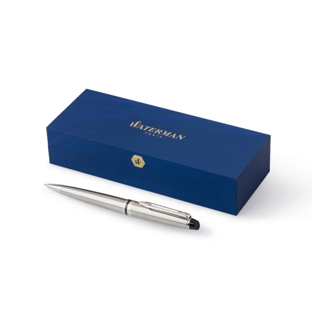 Srebrny długopis Waterman Expert z grawerem – prezent premium
