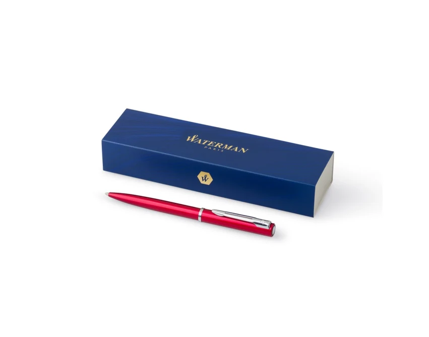 Czerwony długopis Waterman Graduate z grawerem dla firm