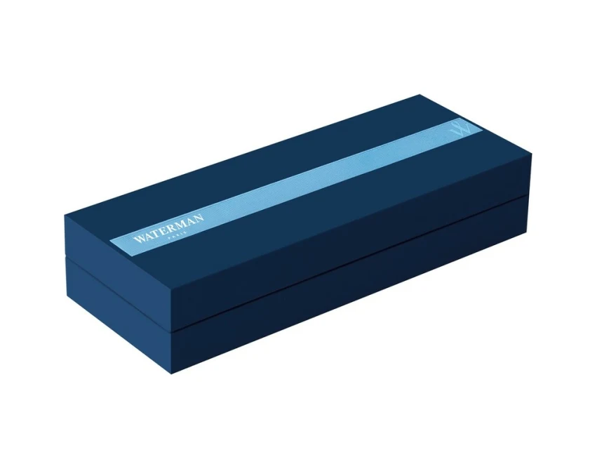 Srebrne pióro kulkowe Waterman Graduate z grawerem logo