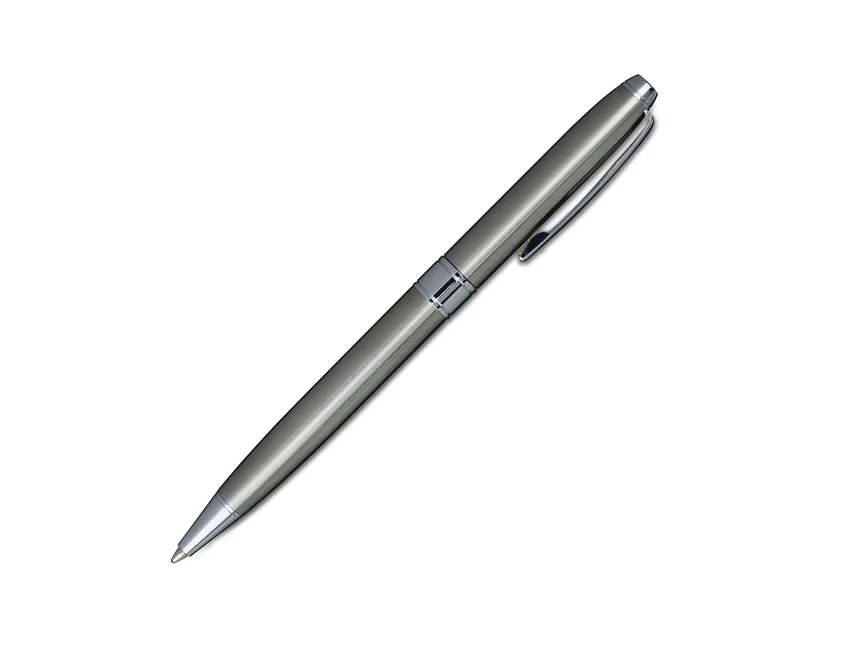 Czarny zestaw Manaus – pióro kulkowe i długopis z etui