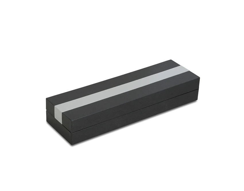 Czarny zestaw piśmienniczy Miracle z grawerem w etui