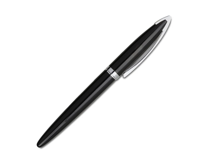 Czarny zestaw piśmienniczy Miracle z grawerem w etui