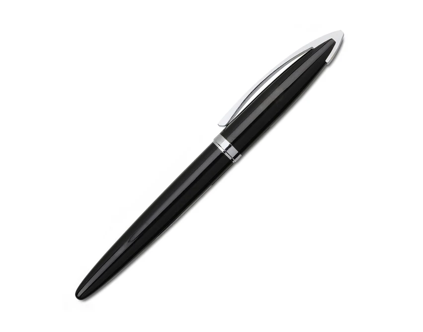 Czarny zestaw piśmienniczy Miracle z grawerem w etui