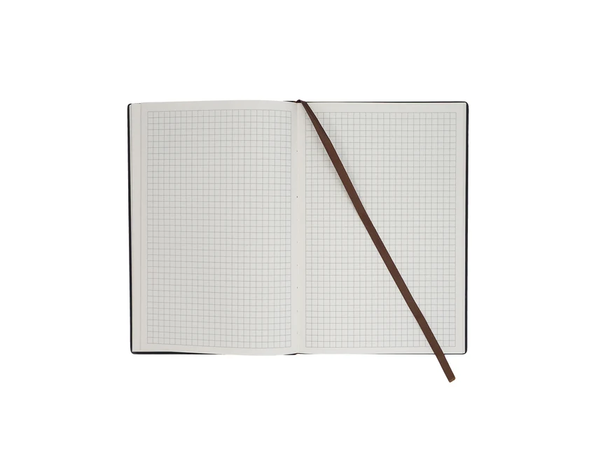 Notes firmowy A5 czarny z logo, twarda oprawa, 120 kartek