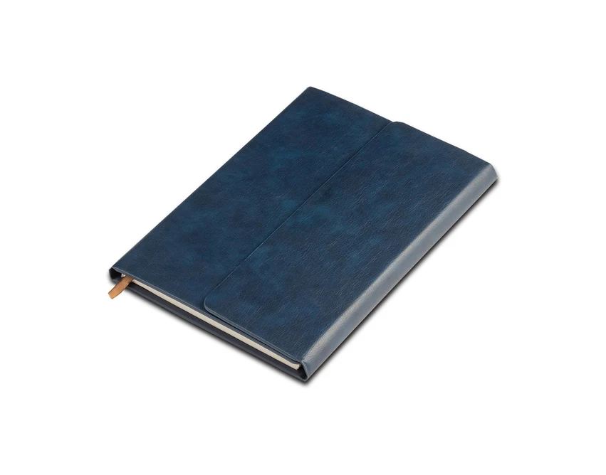 Notes Prato granatowy z logo, magnesem i karteczkami