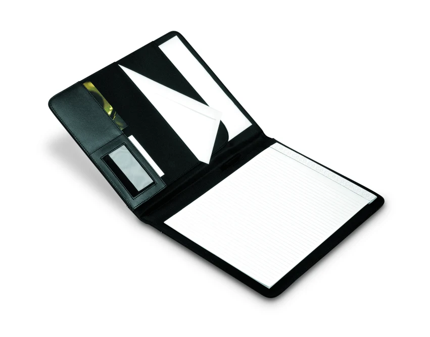 Notes książkowy A4 z logo PU z metalową płytką
