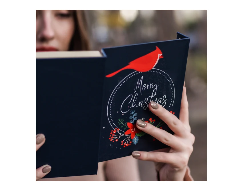 Granatowy zestaw planner i notes Kampa z długopisem