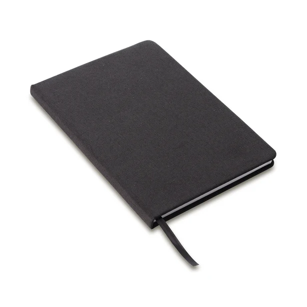 Czarny bullet journal A5 z logo – planer firmowy 80 kartek