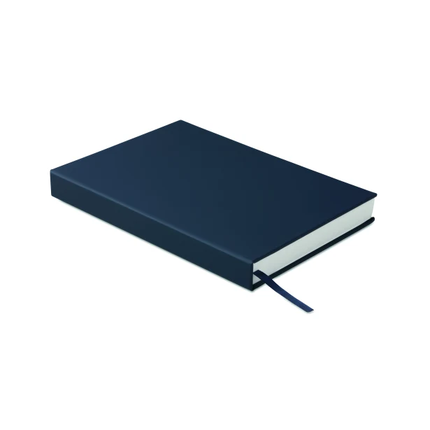 Granatowy notes A5 Routine z logo, 416 stron, eko okładka