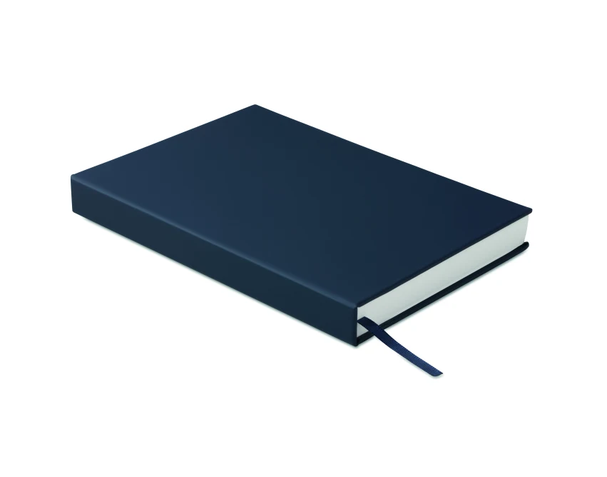 Granatowy notes A5 Routine z logo, 416 stron, eko okładka