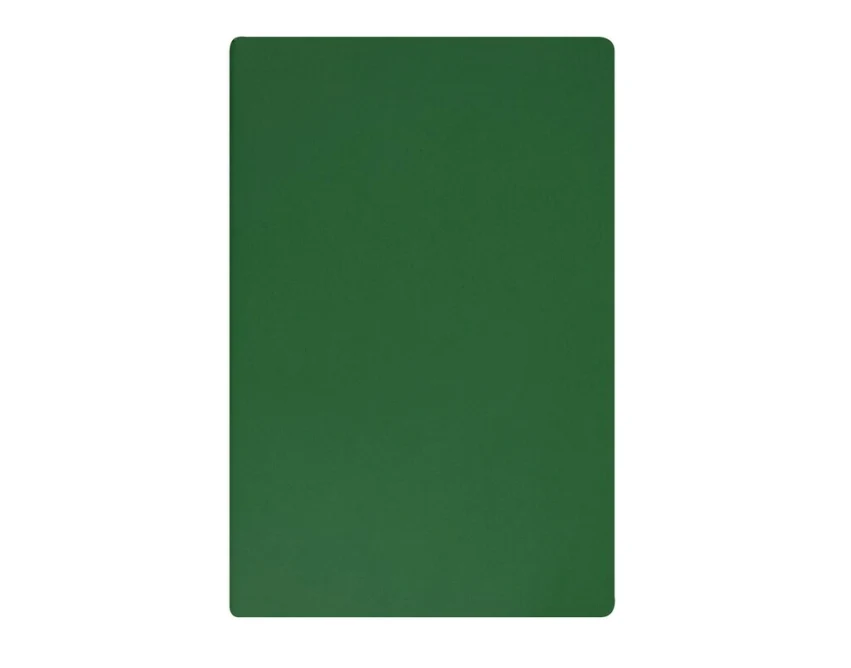 Zielony notes z logo A5 z recyklingu miękka okładka