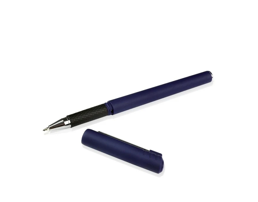 Długopis żelowy Diana granatowy z gumowaną powłoką