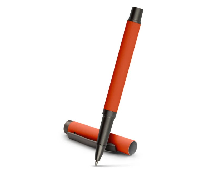 Długopis żelowy Geraldine pomarańczowy z logo firmy