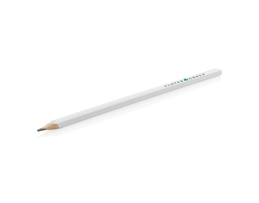 Ołówek stolarski drewniany 25 cm z nadrukiem UV