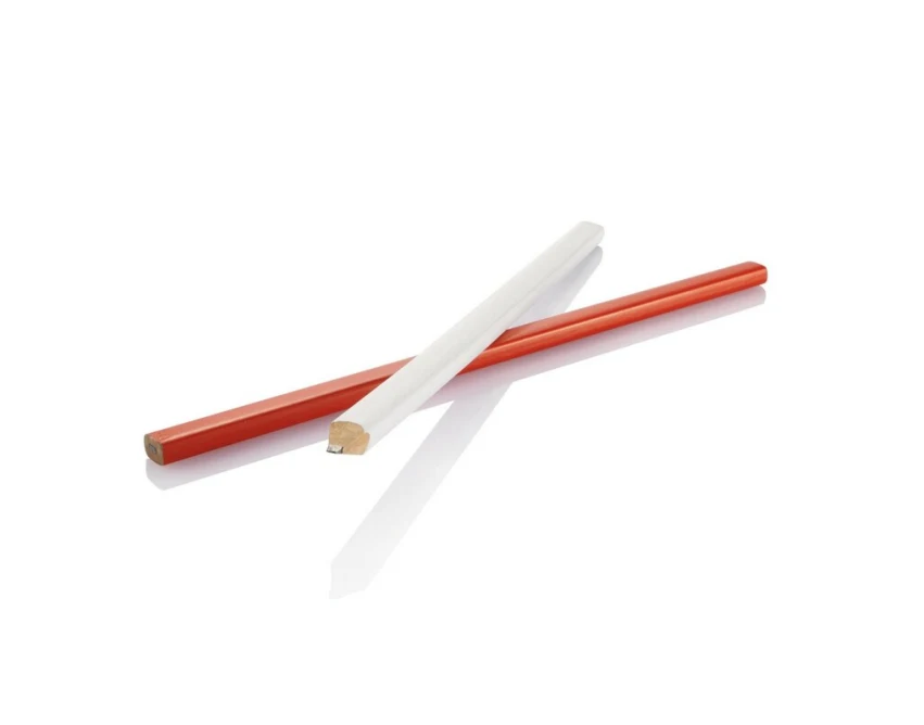 Ołówek stolarski drewniany 25 cm z nadrukiem UV