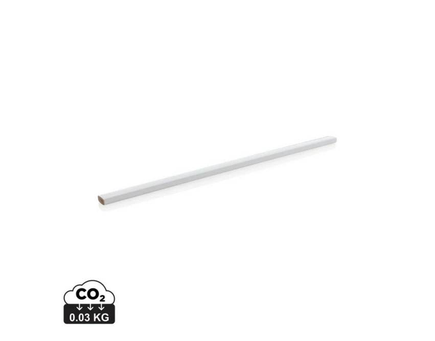 Ołówek stolarski drewniany 25 cm z nadrukiem UV