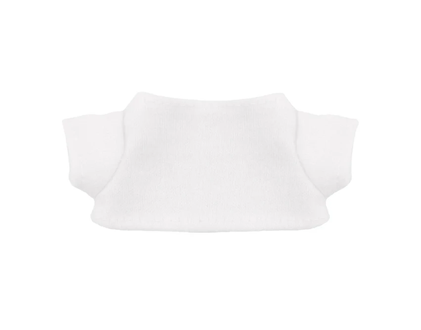 Brązowy pluszowy miś Telmo brelok z białą koszulką