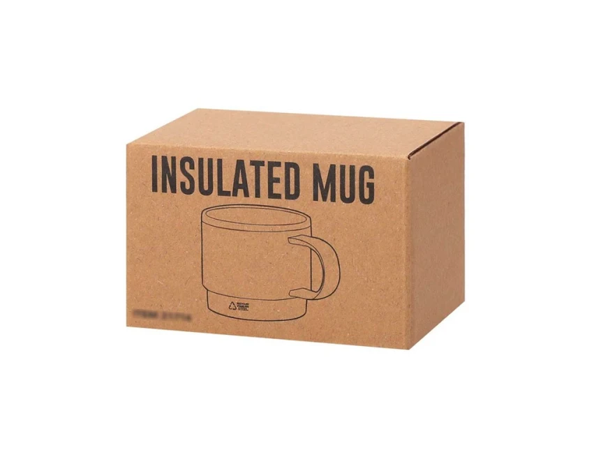 Biały kubek 140 ml z recyklingu z logo firmy