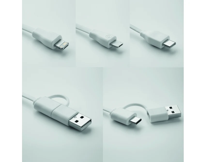 Bambusowy brelok 3w1 z podstawką i grawerem Clauerc