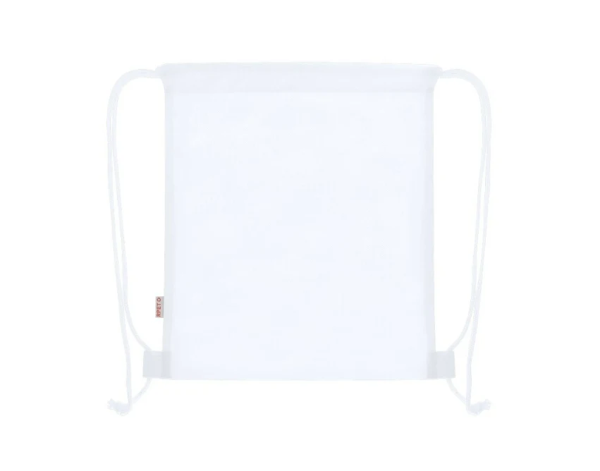 Biały worek RPET do kolorowania ze świątecznym motywem, kredki