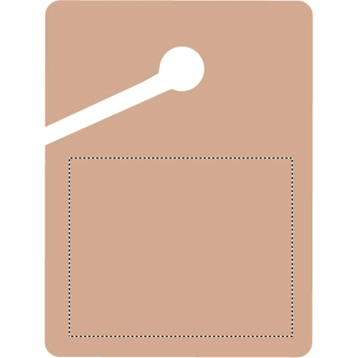 Schemat znakowania dla Tampondruk - P2 na gadżecie: Świecznik Forest szklany zielony z gałązką i szyszką