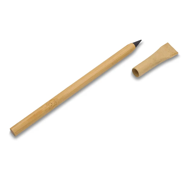 Ołówek wieczny Eric bambusowy 150 mm z nadrukiem