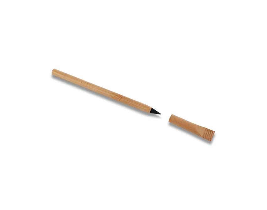Ołówek wieczny Eric bambusowy 150 mm z nadrukiem
