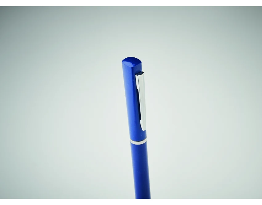 Niebieski długopis eko Maipen ze słomy pszenicznej z logo