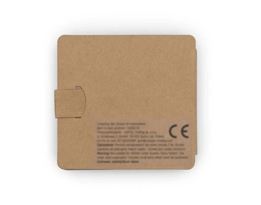 Ekologiczny zestaw kredek Alondra z logo w etui kraft