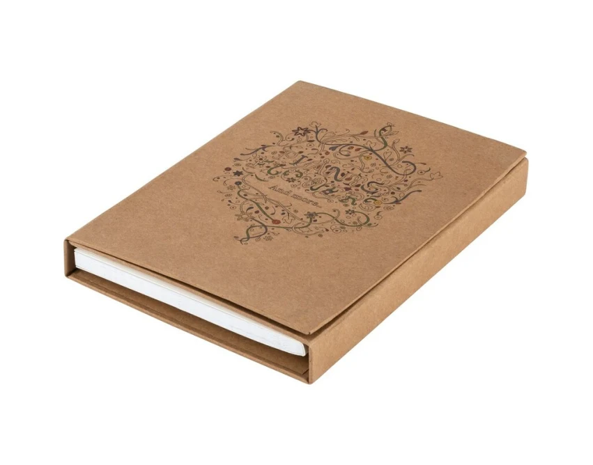 Kolorowanka dla dorosłych + 12 kredek z logo w kartoniku eco