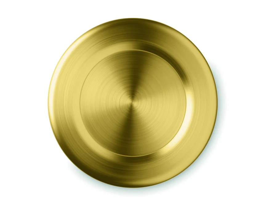 Złota butelka termiczna Belo 500 ml z logo – premium gadżet