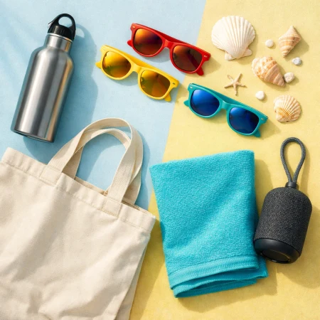 letnie gadżety promocyjne idealne na wakacje