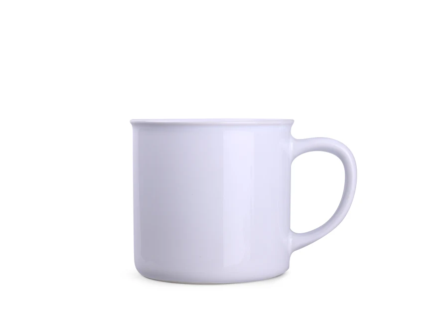 Kubek Loft 300 ml biały z nadrukiem logo – ceramika premium