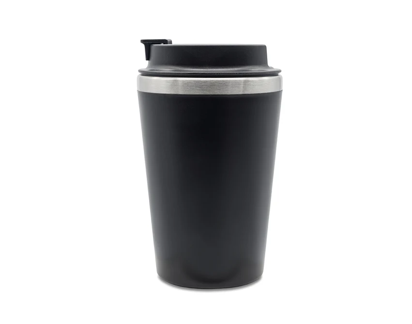 Kubek termiczny Andre 350 ml czarny z logo firmy