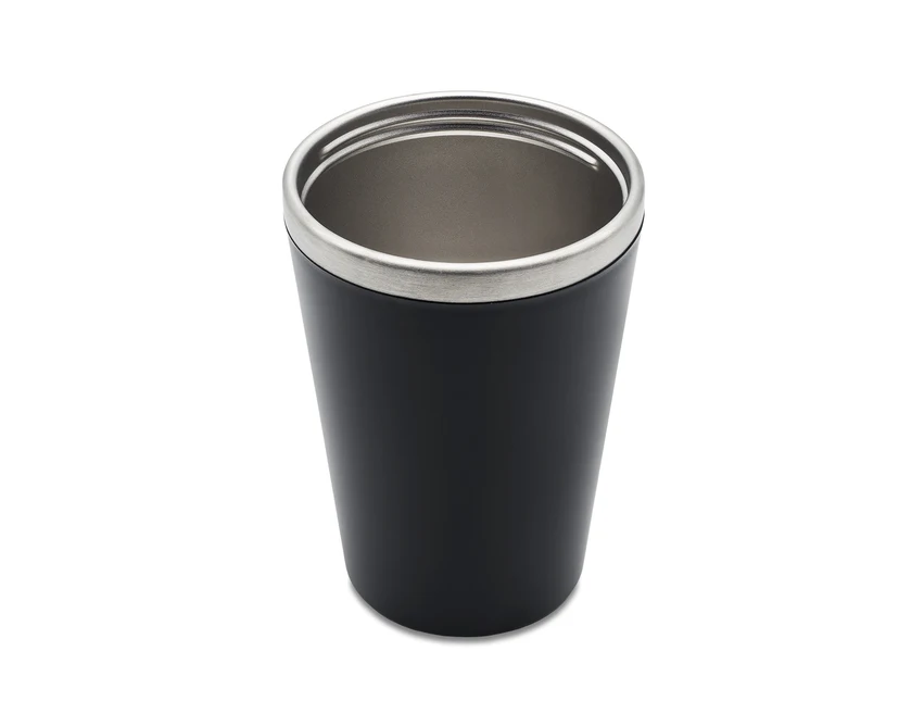 Kubek termiczny Andre 350 ml czarny z logo firmy