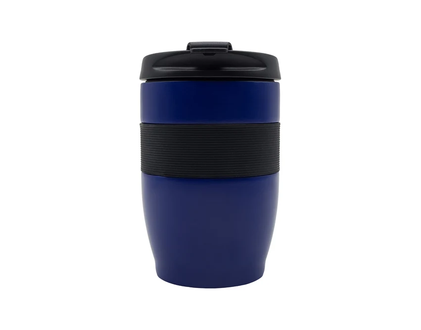 Kubek termiczny Carol 300 ml niebieski z logo firmy