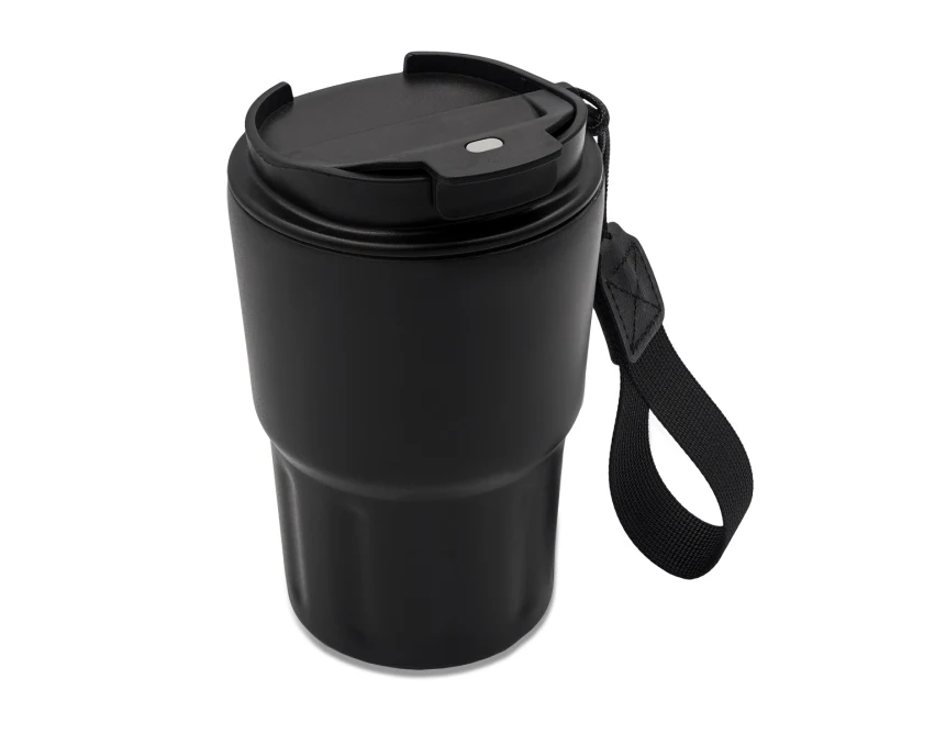 Kubek termiczny Skagen 330 ml czarny z własnym logo