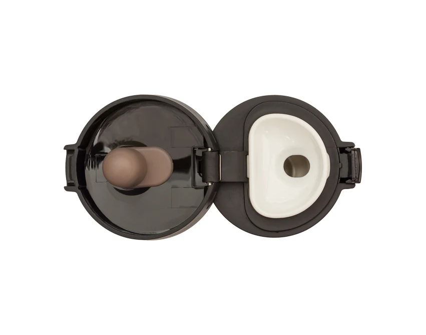 Czerwony kubek termiczny Casper 350 ml z logo firmowym